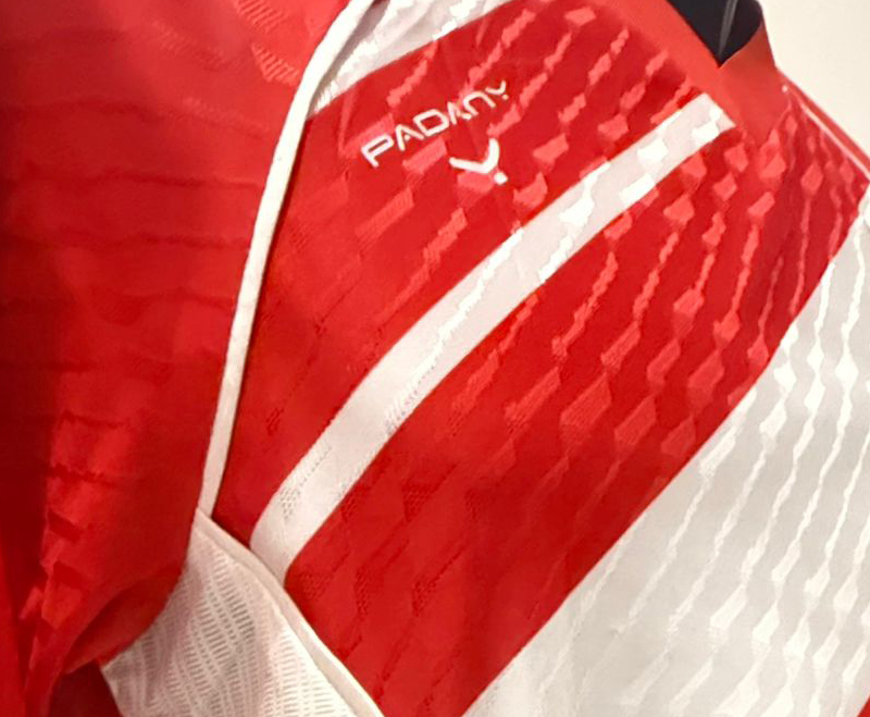 Equipamento Padany em jogo