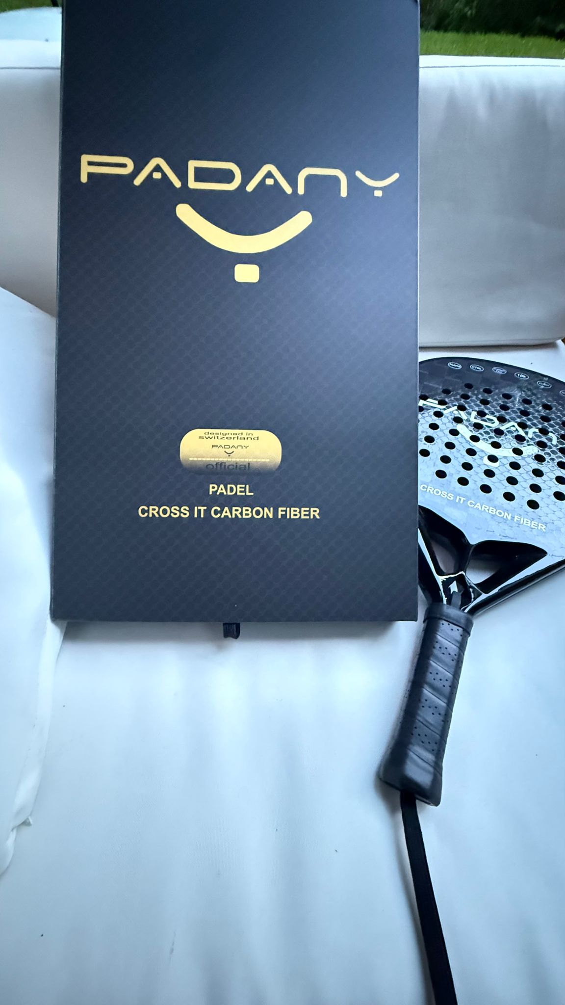 Embalagem de padel Padany
